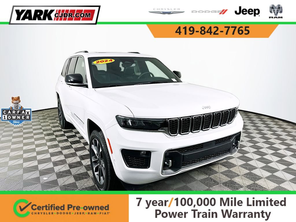 Certified 2024 Jeep Grand Cherokee Overland