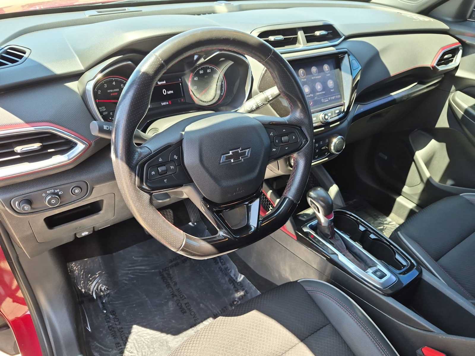 Used 2021 Chevrolet TrailBlazer RS w/ Technology Package FWD image 10