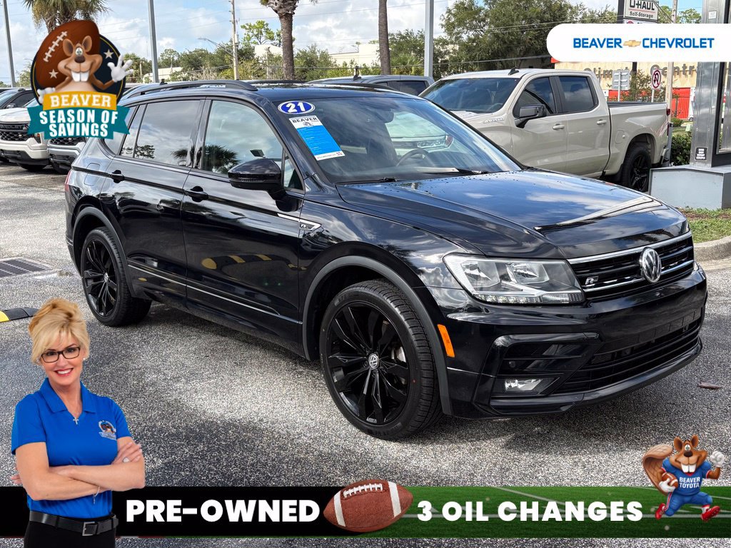 Used 2021 Volkswagen Tiguan SE R-Line FWD image 9