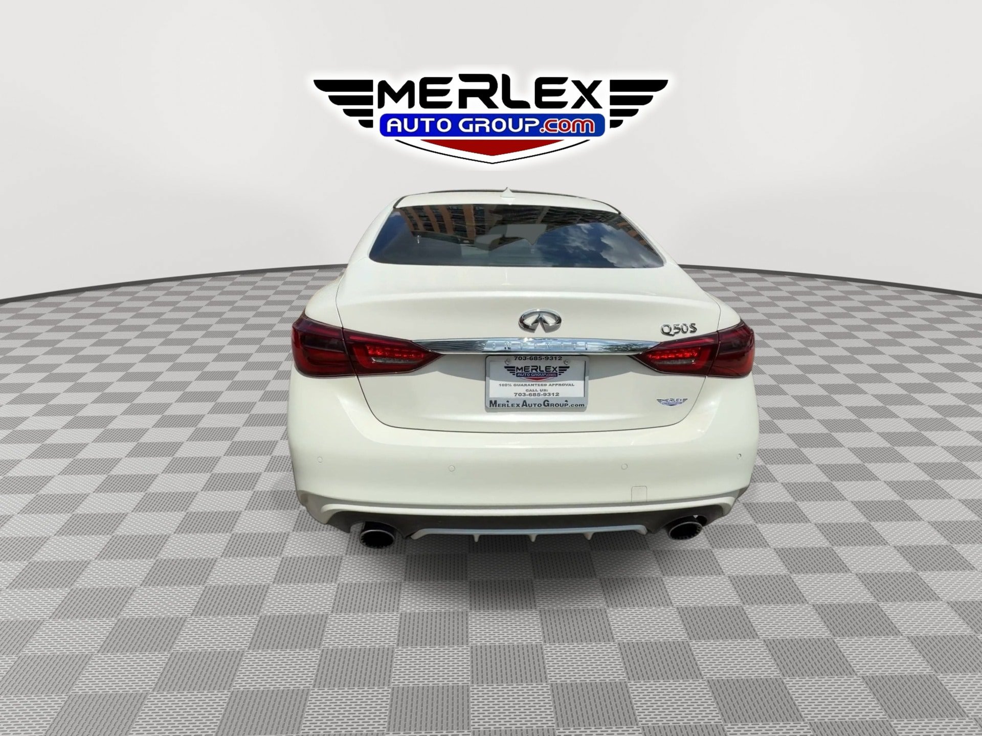 Used 2018 INFINITI Q50 Red Sport 400 RWD image 7