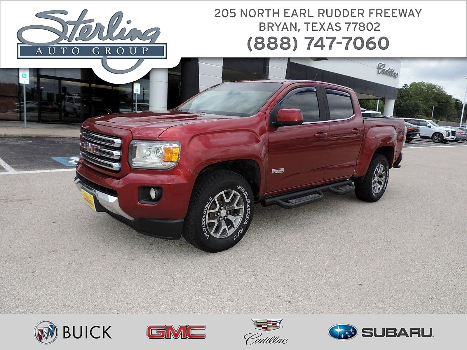 Used 2017 GMC Canyon SLE w/ All Terrain Package AWD/4WD image 1