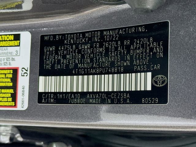 Certified 2023 Toyota Camry SE FWD image 29