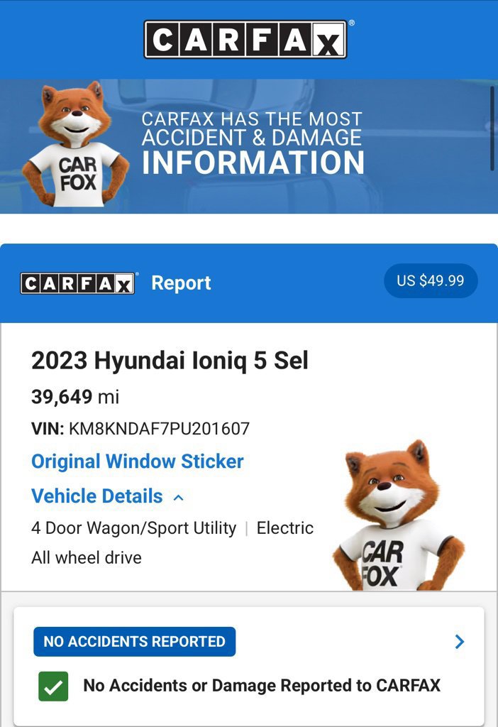 Used 2023 Hyundai Ioniq 5 SEL w/ Cargo Package AWD/4WD image 7
