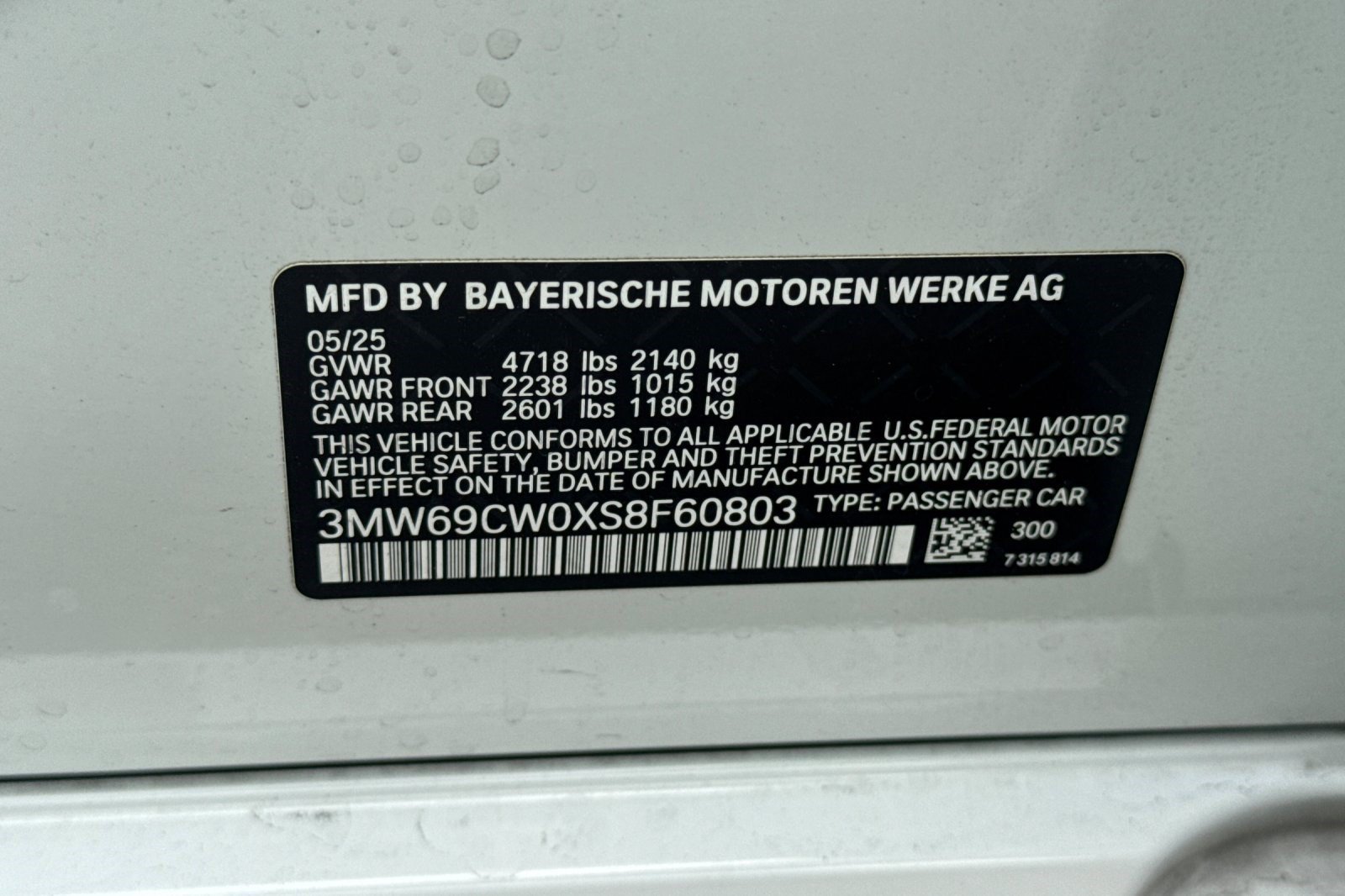 Certified 2025 BMW 330i Sedan w/ Convenience Package RWD image 24