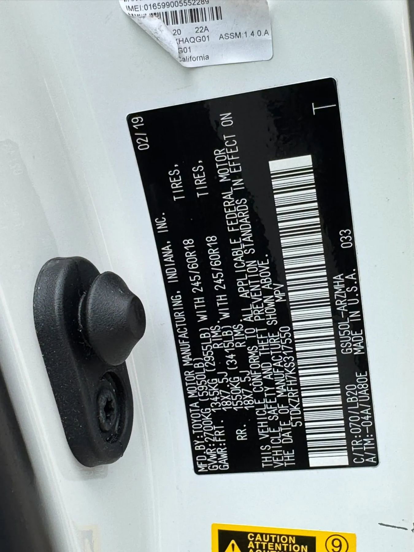Used 2019 Toyota Highlander XLE FWD image 50