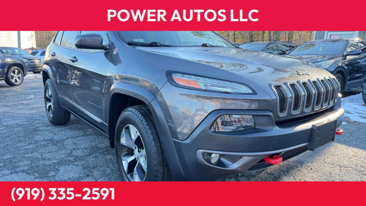 Used 2017 Jeep Cherokee Trailhawk w/ Cold Weather Group image 1