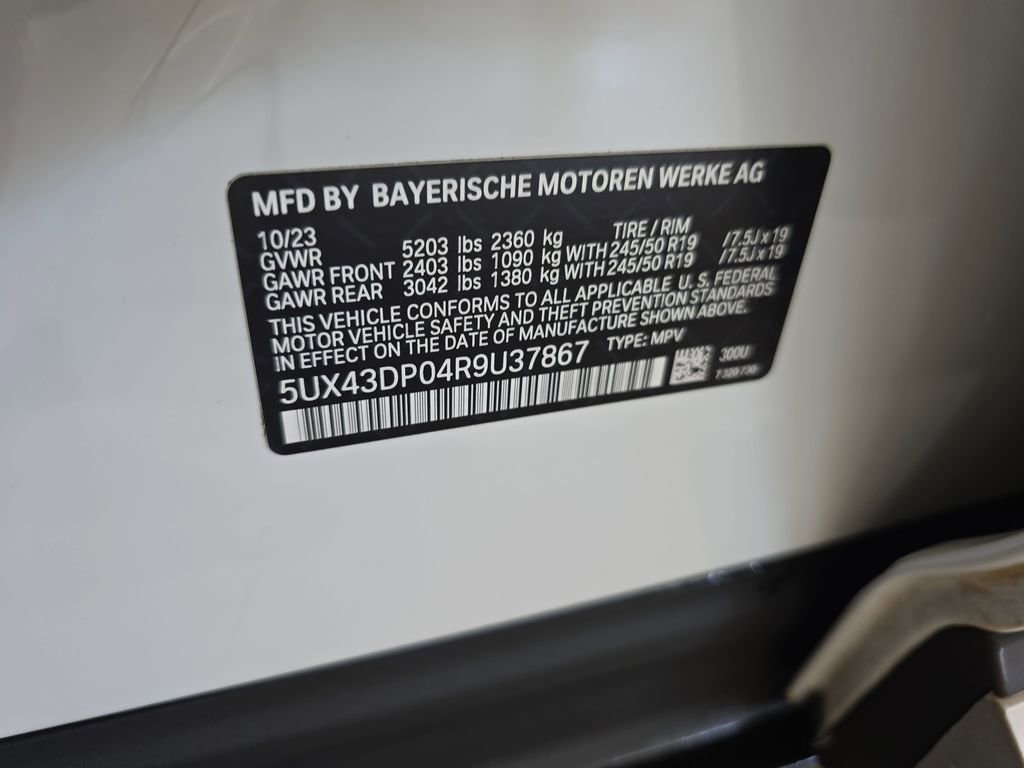 Certified 2024 BMW X3 sDrive30i image 30