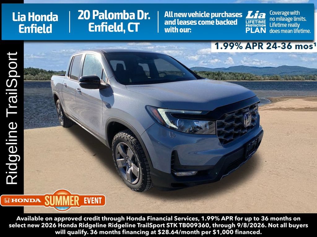 New 2026 Honda Ridgeline TrailSport