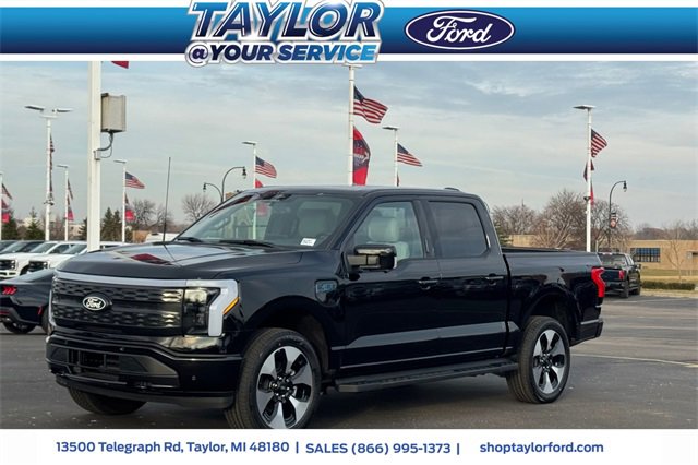 New 2025 Ford F150 Lightning Platinum