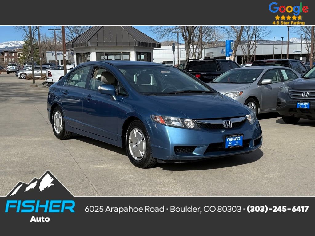 Used 2010 Honda Civic Hybrid Sedan