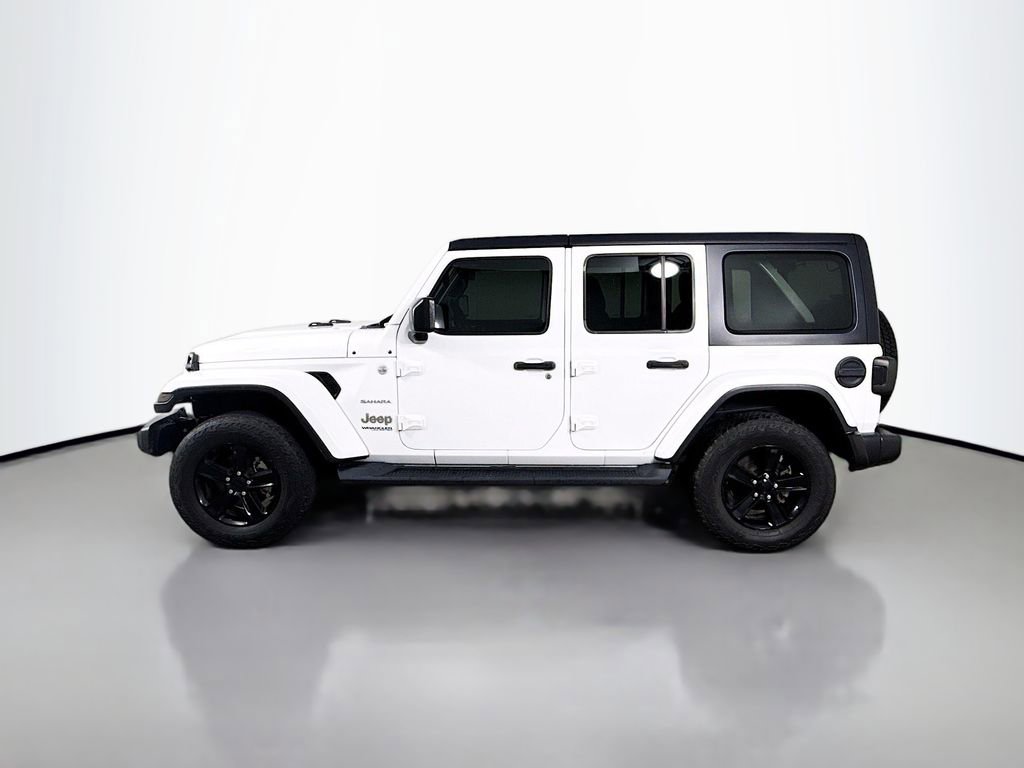 Used 2021 Jeep Wrangler Unlimited Sahara w/ Uconnect 4C Nav & Sound Group image 4
