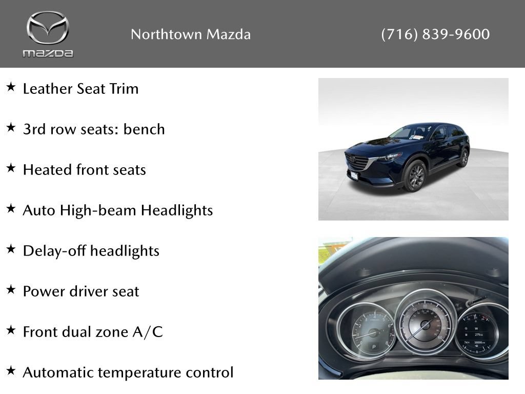 Certified 2022 MAZDA CX-9 Touring AWD/4WD image 2