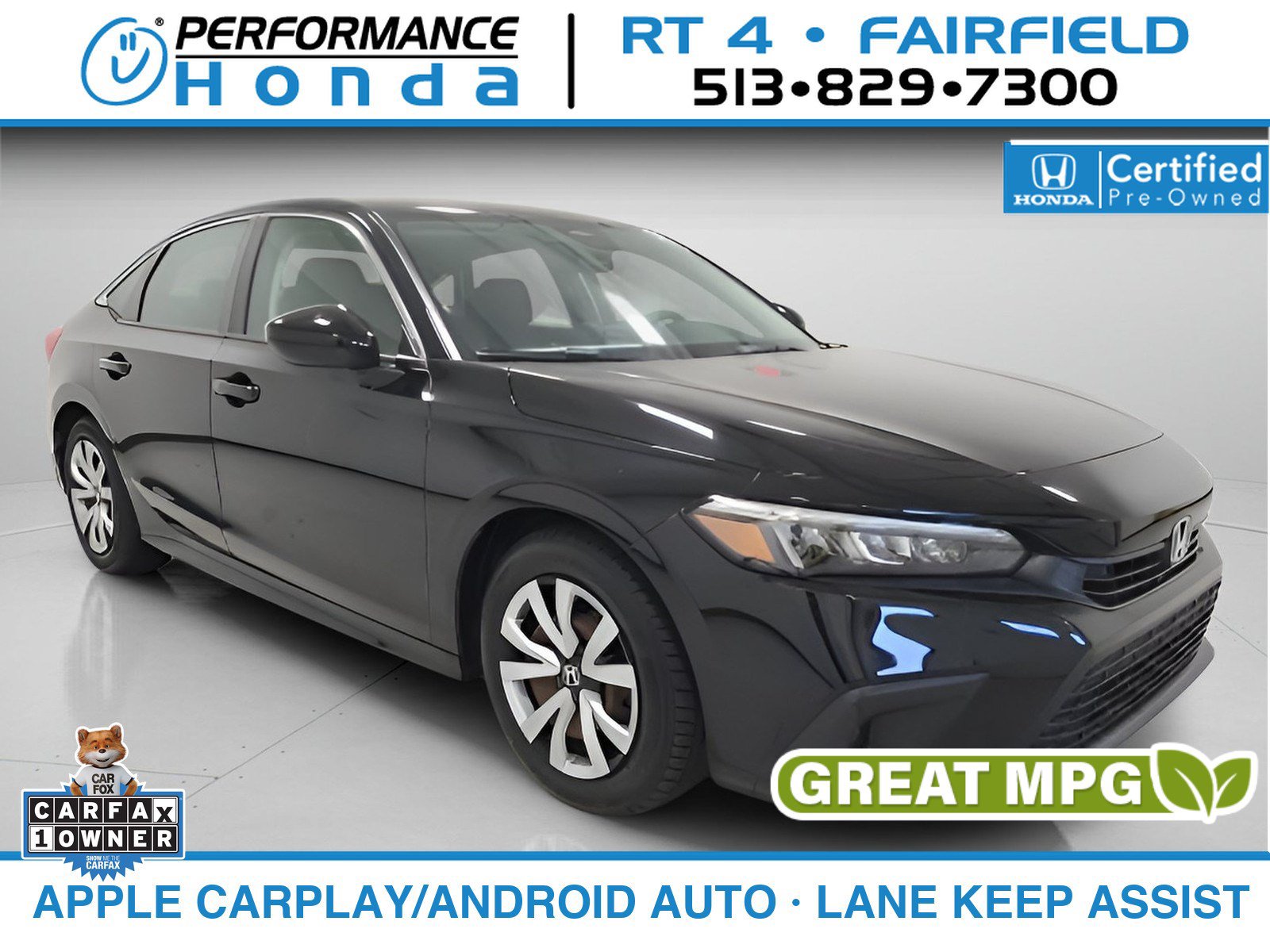 Used 2022 Honda Civic LX