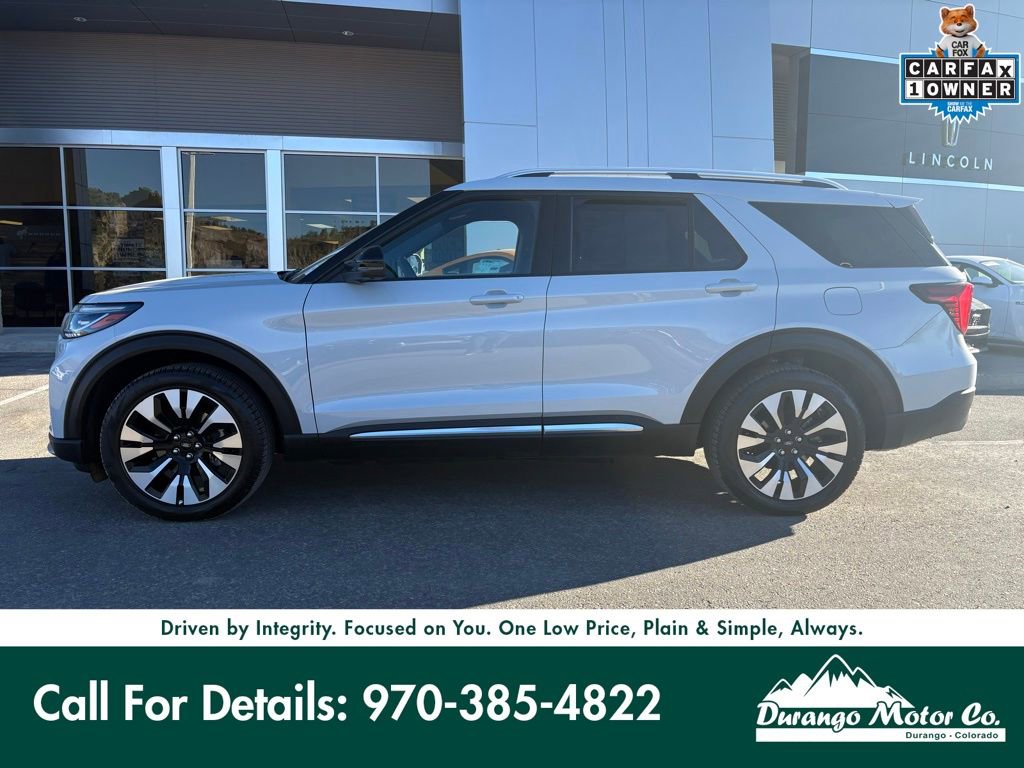 Certified 2025 Ford Explorer Platinum w/ LUX Leather Package image 3