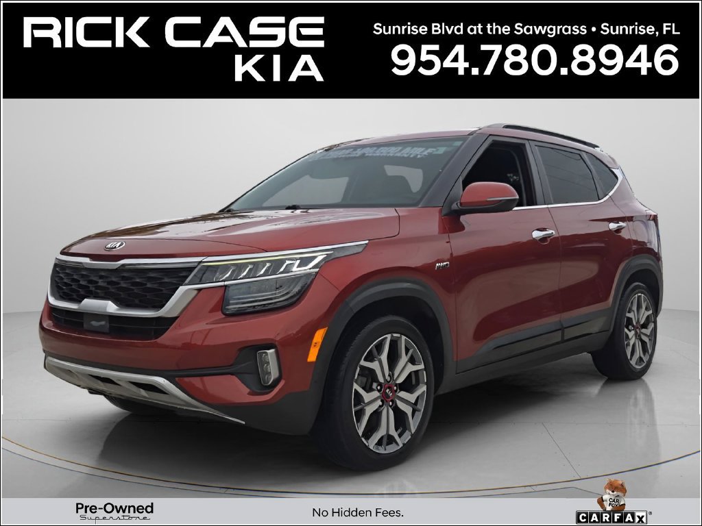 Certified 2021 Kia Seltos SX AWD/4WD image 1
