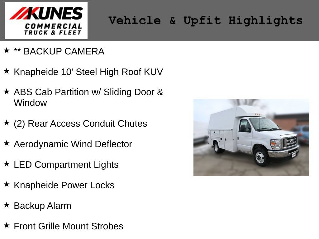 New 2025 Ford E-350 and Econoline 350 Super Duty w/ Power Equipment Group RWD image 3