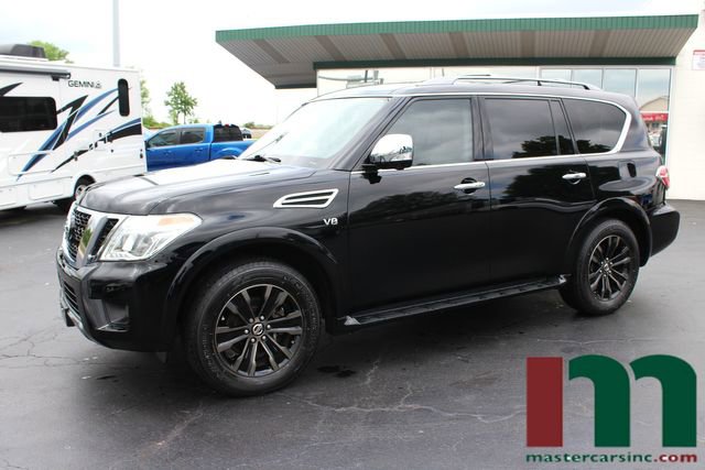 Used 2019 Nissan Armada Platinum w/ Captain's Chairs Package