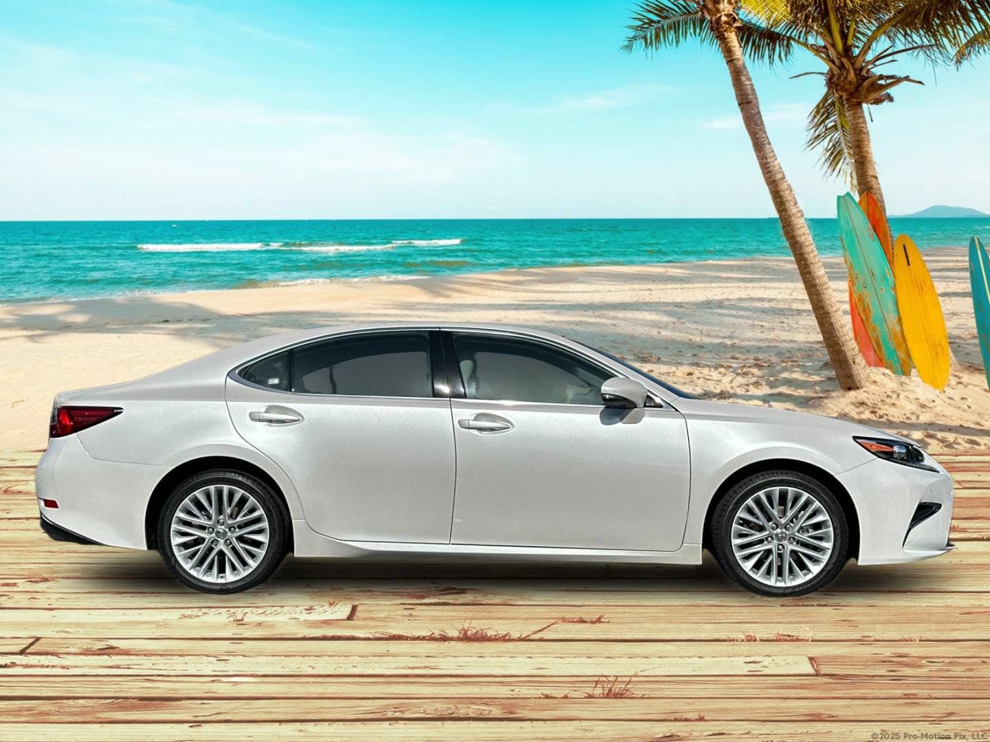 Used 2018 Lexus ES 350 w/ Luxury Package w/Wood Trim FWD image 7