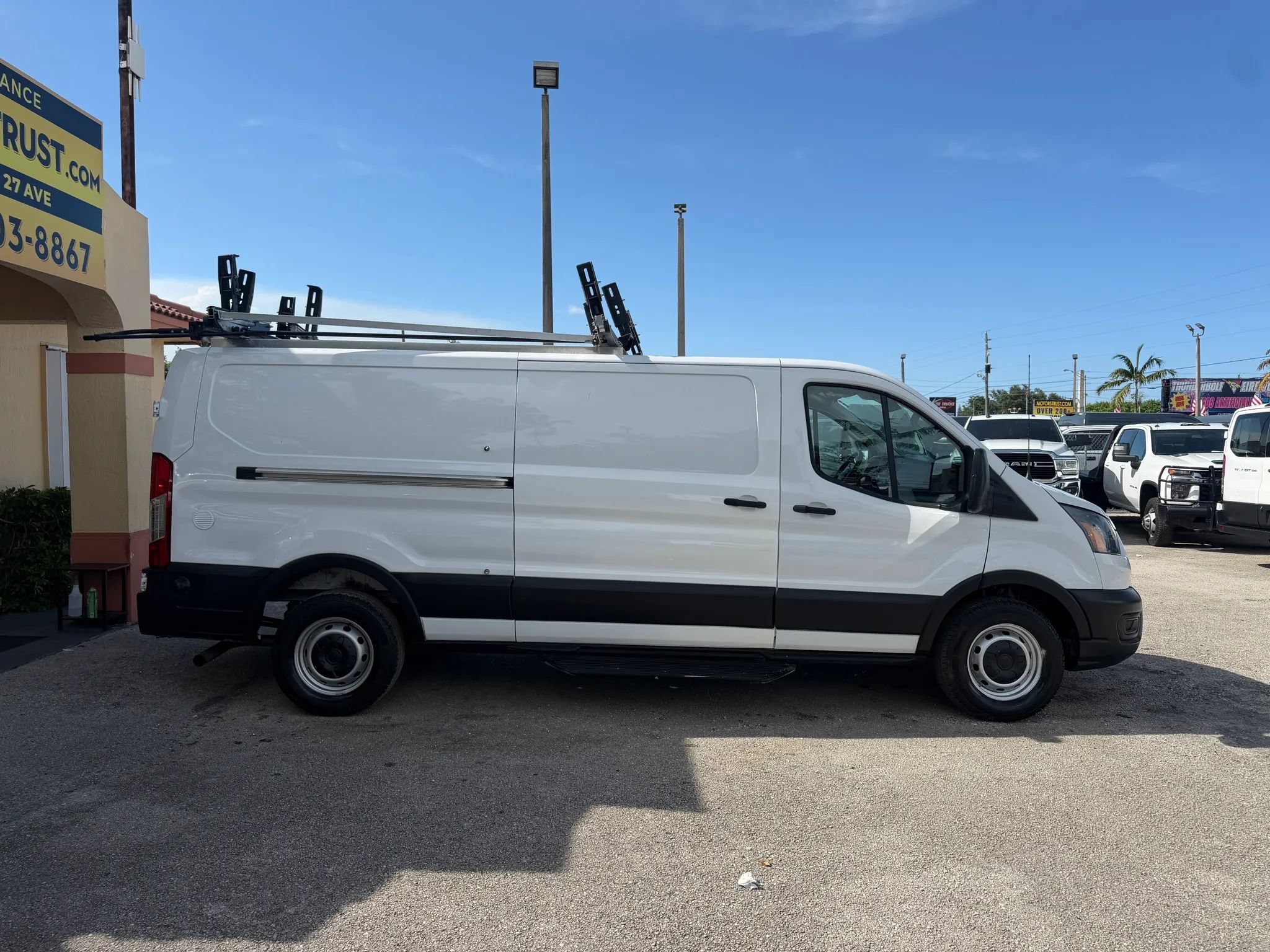 Used 2024 Ford Transit 350 148 Low Roof w/ Fleet Fuel Economy Package RWD image 8