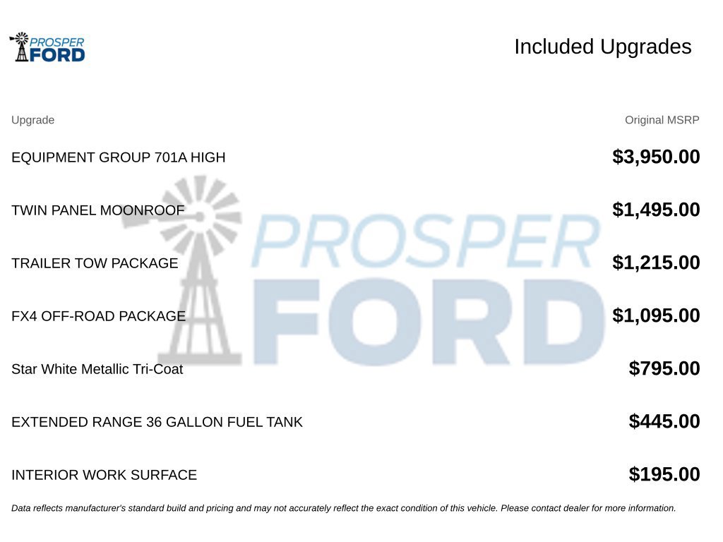 Used 2023 Ford F150 Platinum w/ Equipment Group 701A High AWD/4WD image 3