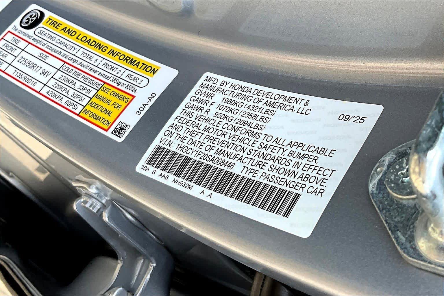 Used 2025 Honda Accord LX image 35