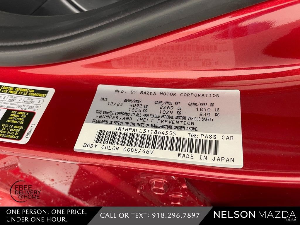 New 2026 MAZDA MAZDA3 s FWD image 55