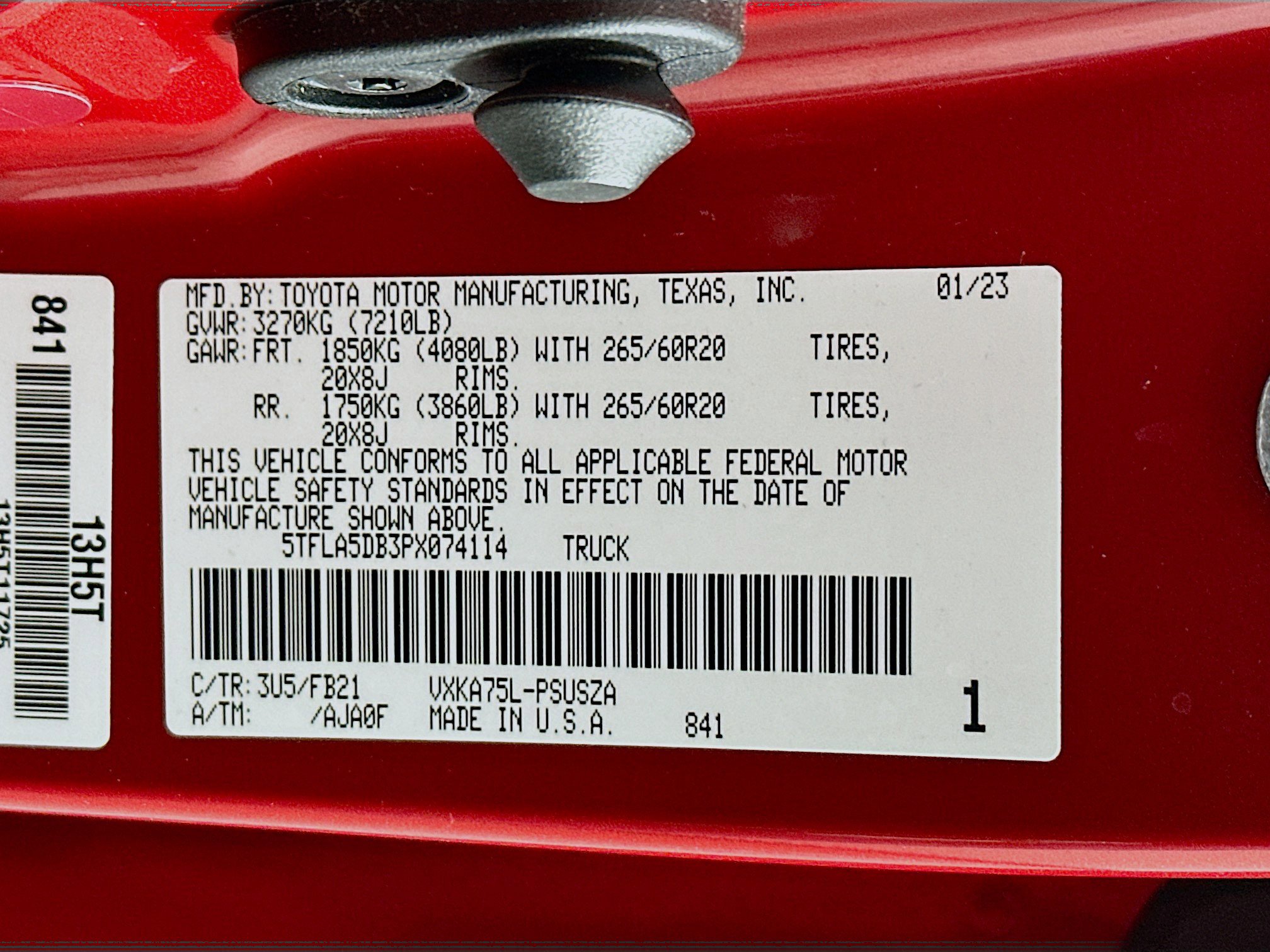 Used 2023 Toyota Tundra SR5 w/ TRD Sport Package image 12