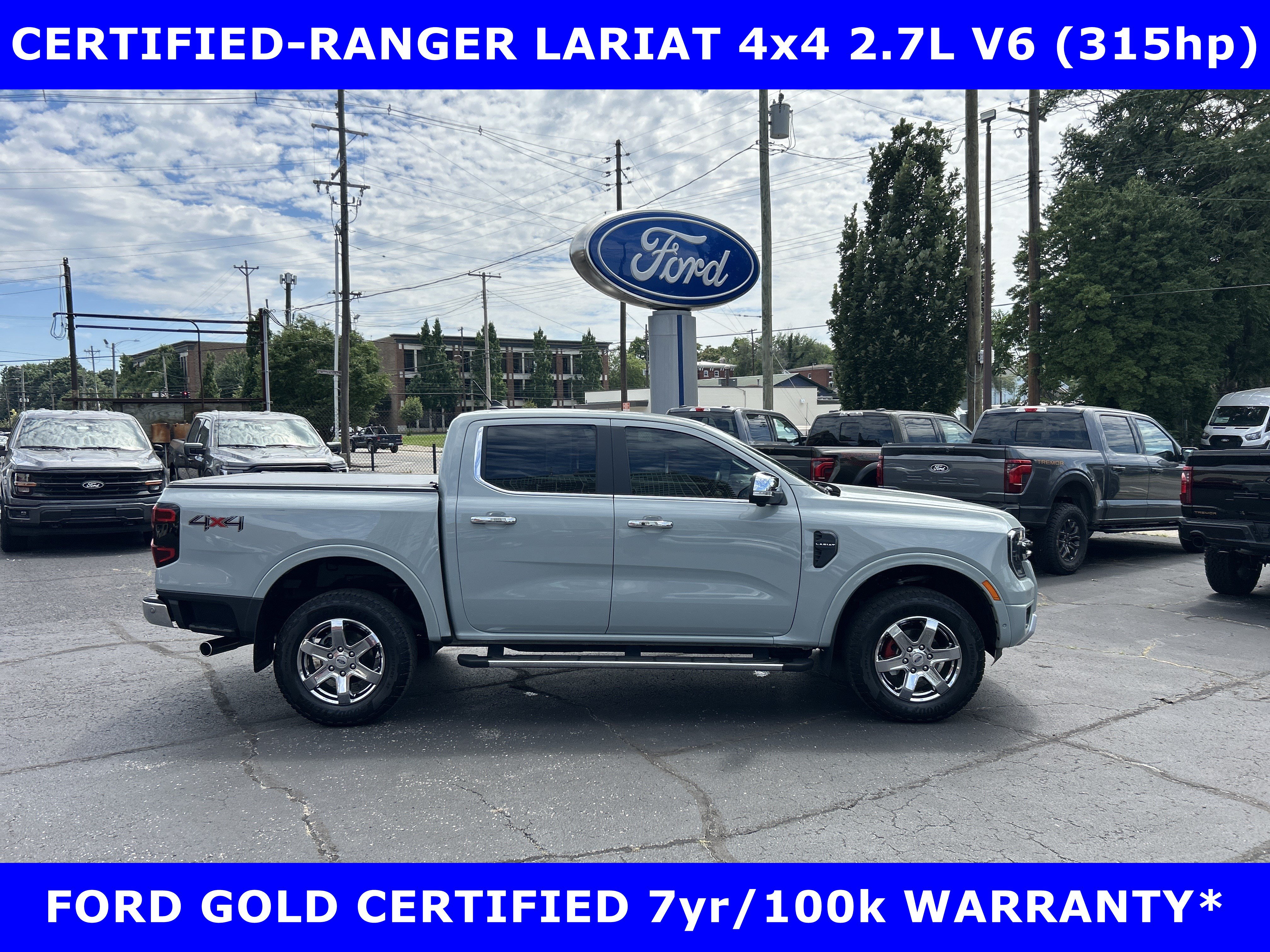Used 2024 Ford Ranger Lariat w/ Advanced Towing Package AWD/4WD video 1