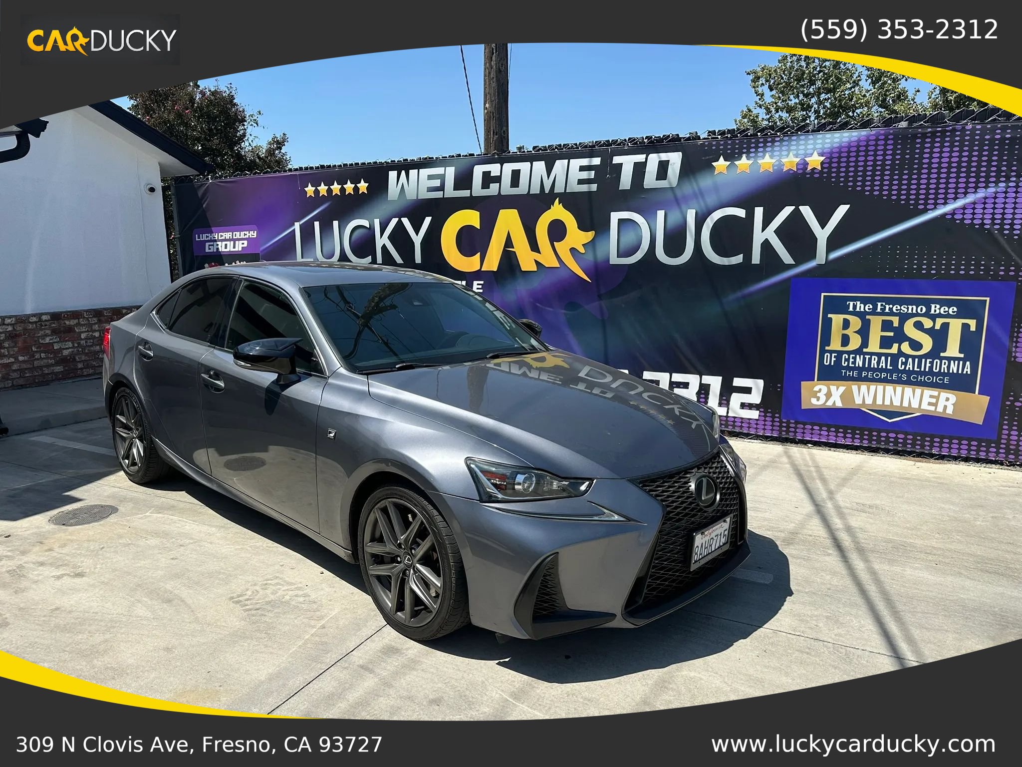 Used 2017 Lexus IS 200t F Sport w/ F Sport Package RWD image 1