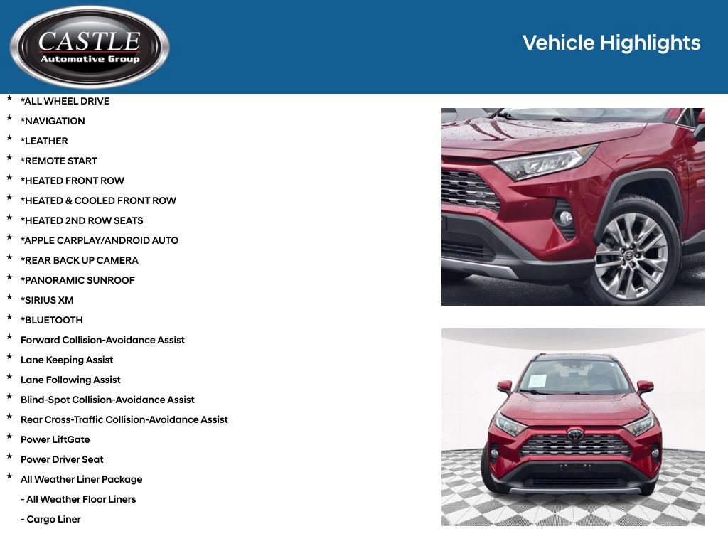 Used 2020 Toyota RAV4 Limited AWD/4WD image 3