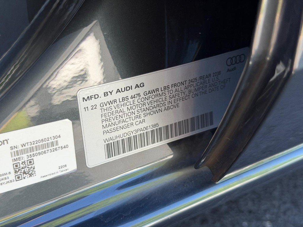 Used 2023 Audi A3 2.0T Premium Plus w/ Premium Plus Package AWD/4WD image 24