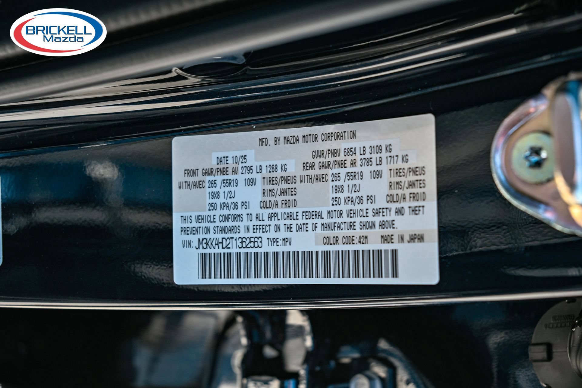 New 2026 MAZDA CX-90 3.3 Turbo w/ Premium Plus Pkg AWD/4WD image 37