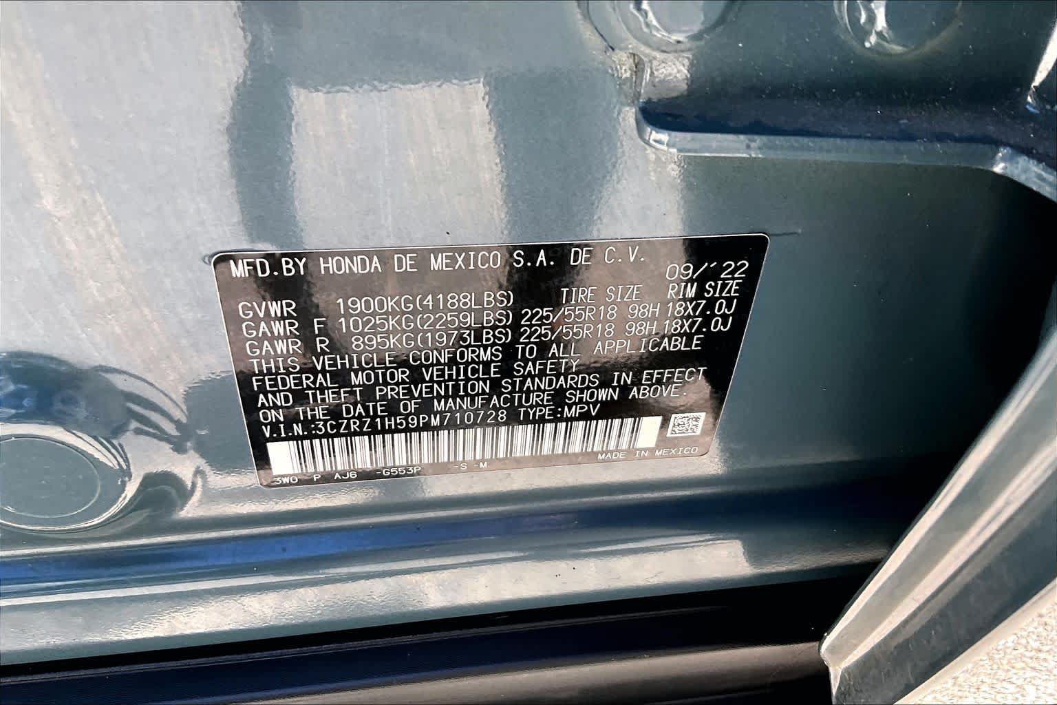 Used 2023 Honda HR-V Sport image 34
