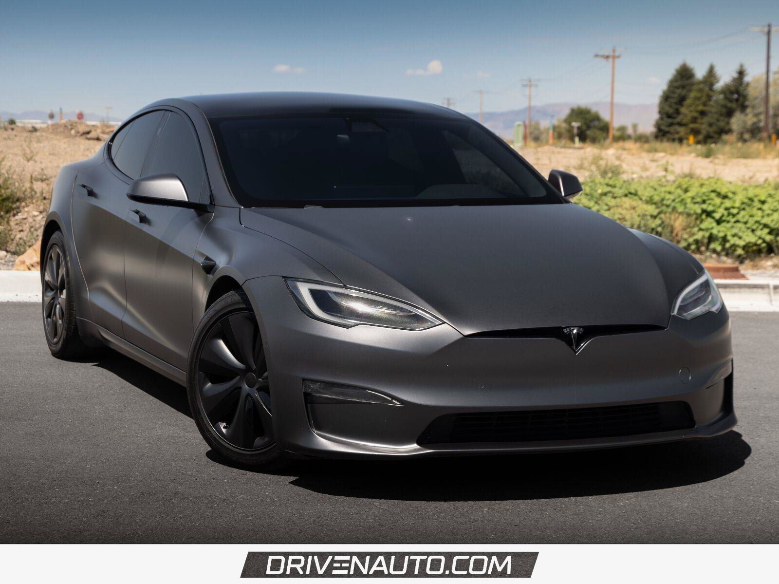 Used 2021 Tesla Model S Plaid AWD/4WD image 1