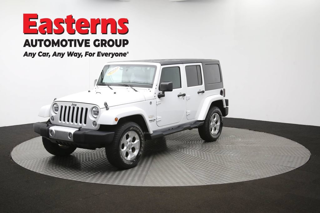 Used 2015 Jeep Wrangler Unlimited Sahara w/ Connectivity Group AWD/4WD image 56