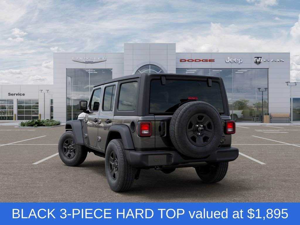 New 2026 Jeep Wrangler Unlimited Sport AWD/4WD video 3