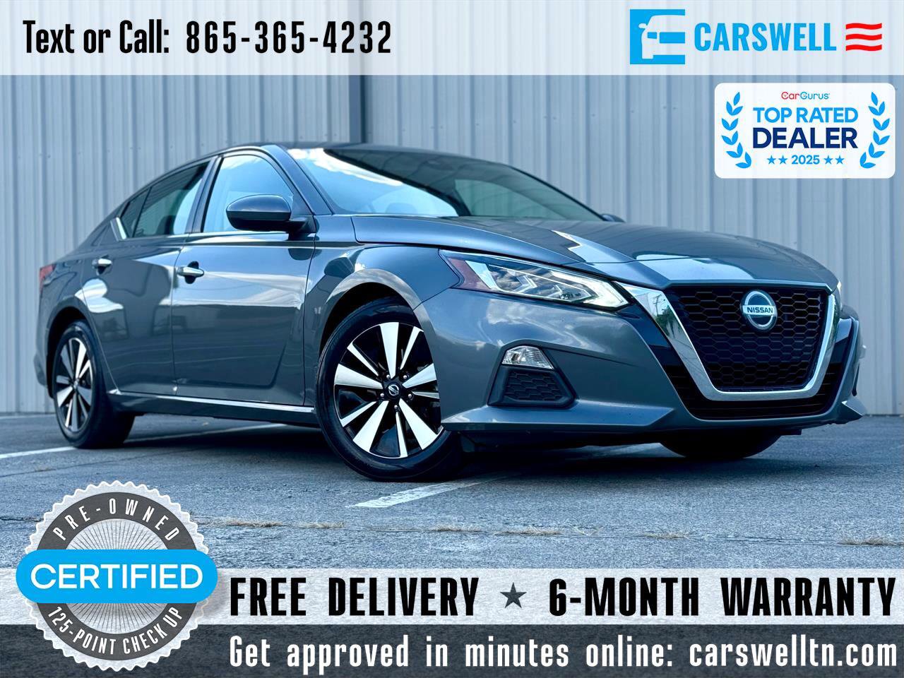 Used 2021 Nissan Altima 2.5 SV