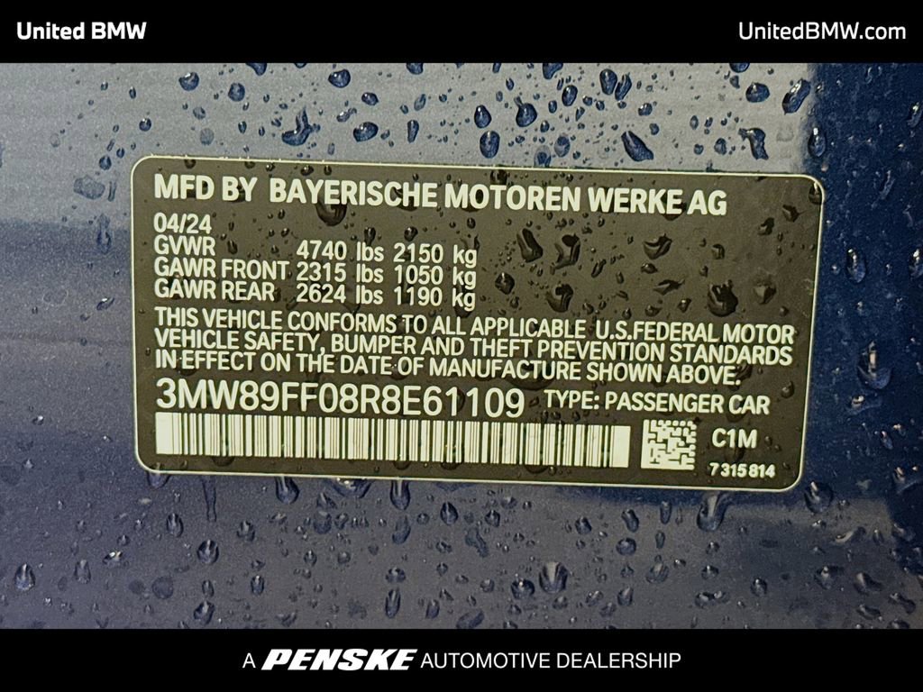 Certified 2024 BMW 330i xDrive Sedan w/ Premium Package image 15