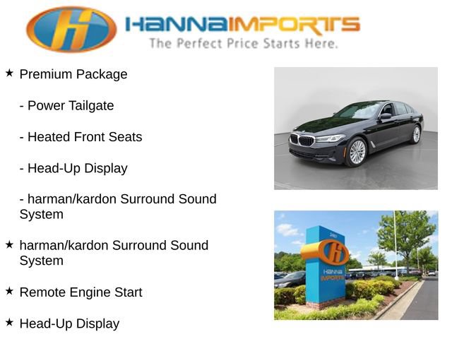 Used 2023 BMW 530i w/ Premium Package RWD image 15