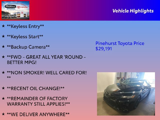 Used 2024 Toyota Camry SE w/ Convenience Package FWD image 25