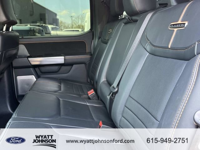 Certified 2023 Ford F150 Platinum w/ Equipment Group 701A High image 21