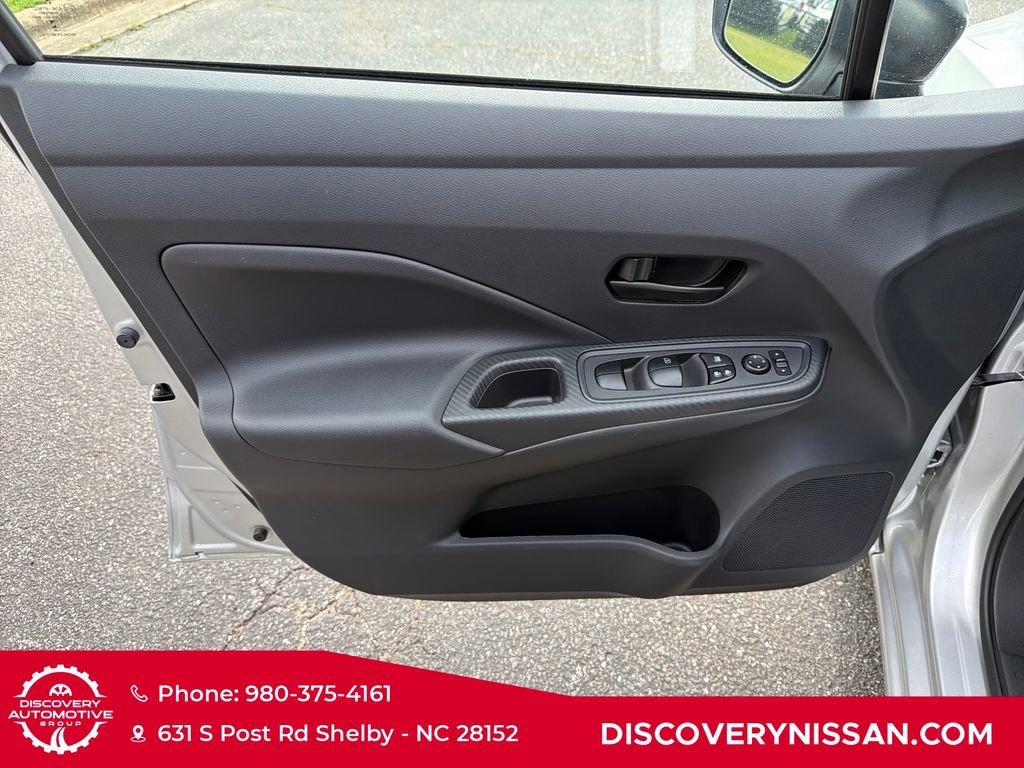 Certified 2025 Nissan Versa S w/ Trunk Package FWD image 10