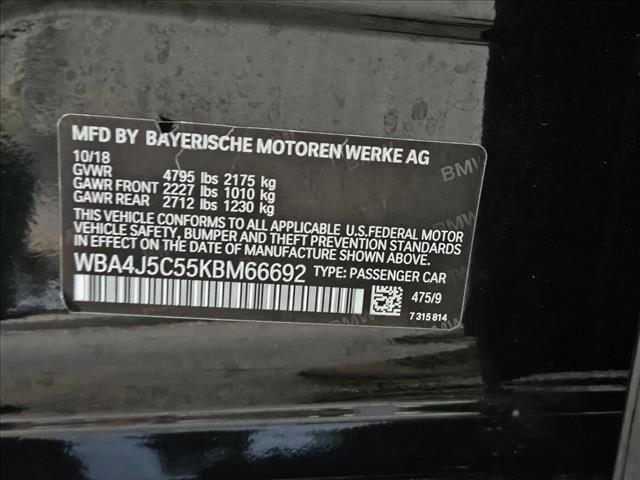 Used 2019 BMW 440i Gran Coupe w/ M Sport Package RWD image 20