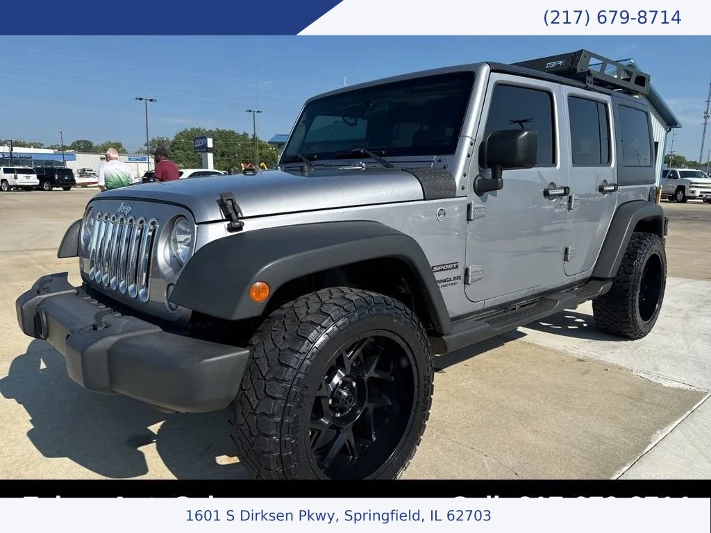 Used 2016 Jeep Wrangler Unlimited Sport w/ Quick Order Package 24S image 1