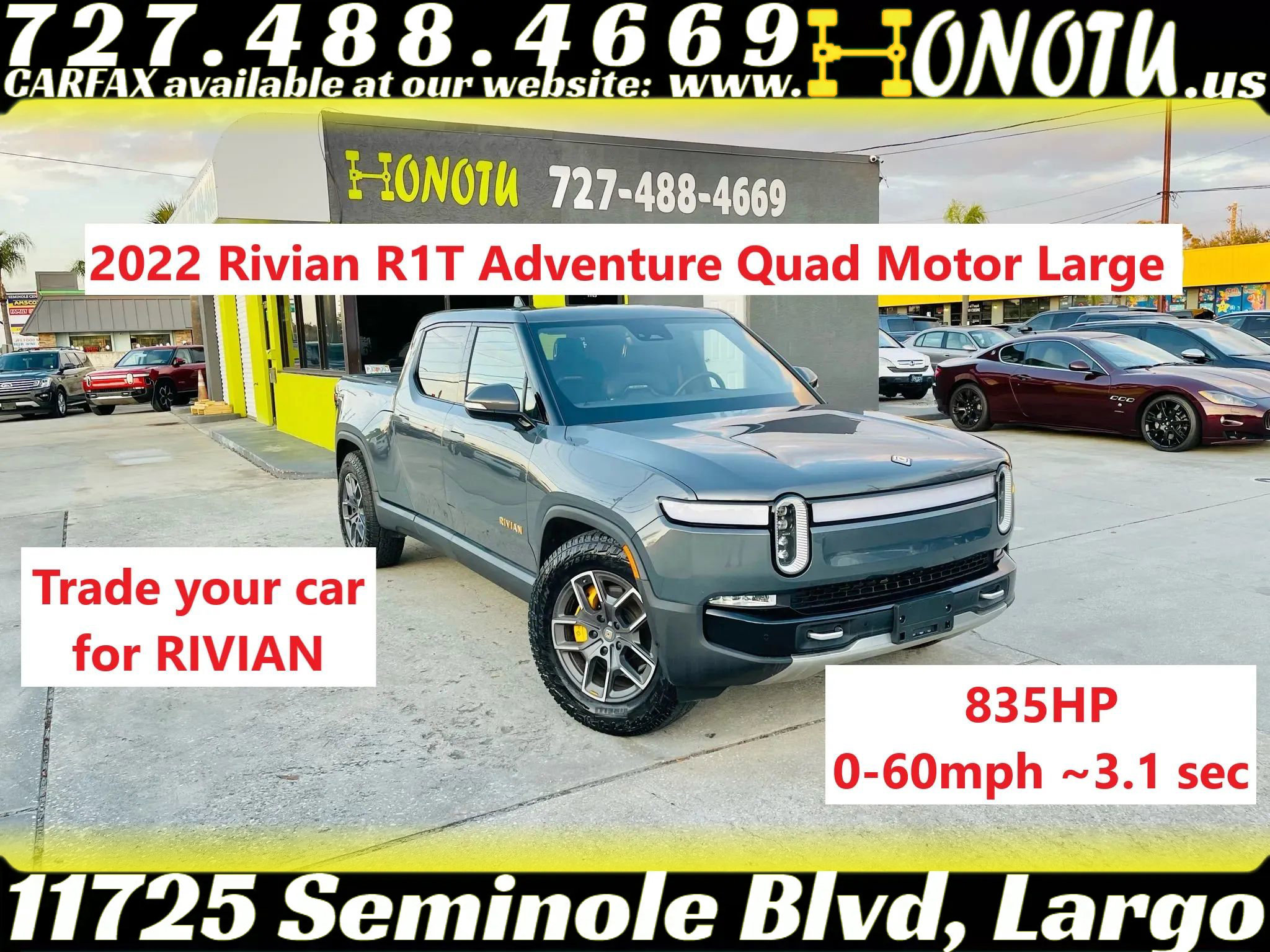 Used 2022 Rivian R1T Adventure image 1