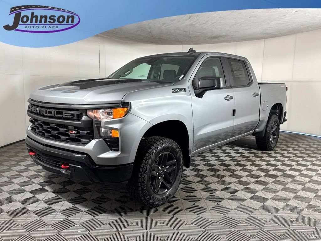 New 2026 Chevrolet Silverado 1500 Custom Trail Boss w/ LPO, Dark Essentials Package AWD/4WD image 1