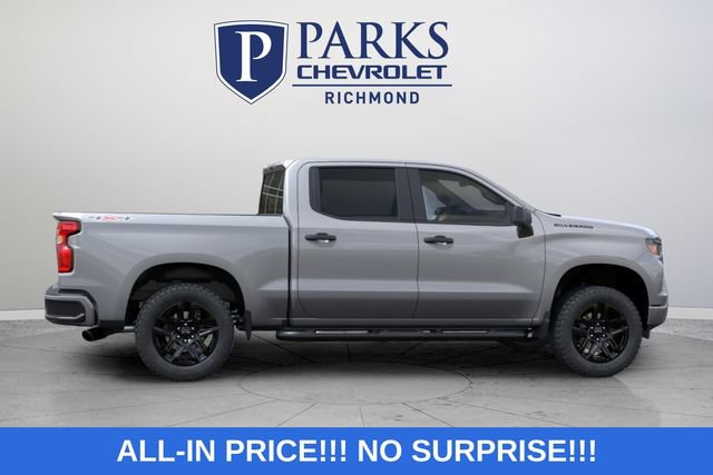 New 2026 Chevrolet Silverado 1500 Custom w/ Turbomax Blackout Package AWD/4WD image 8
