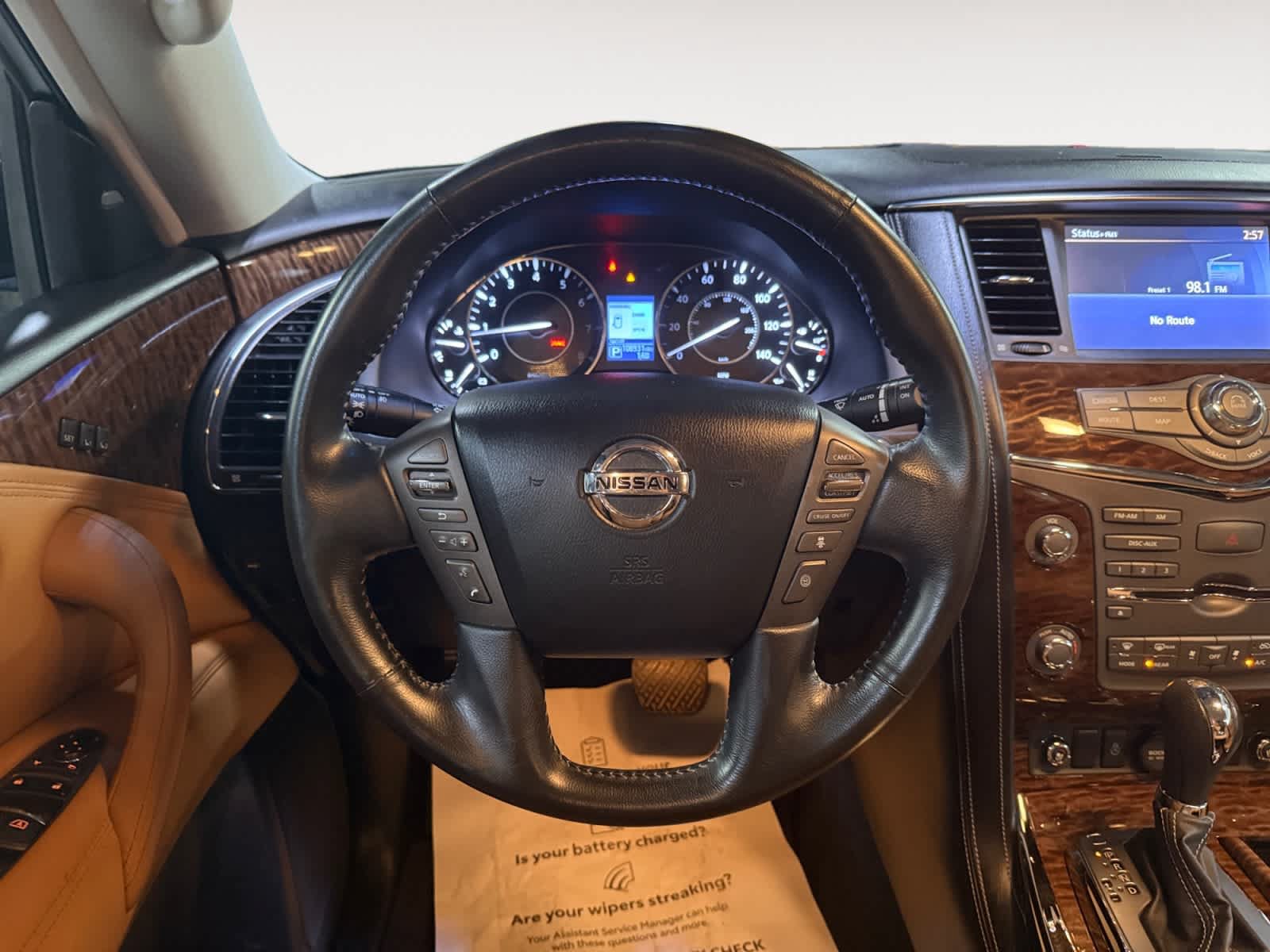 Used 2017 Nissan Armada Platinum w/ Captain Seat Package RWD image 19