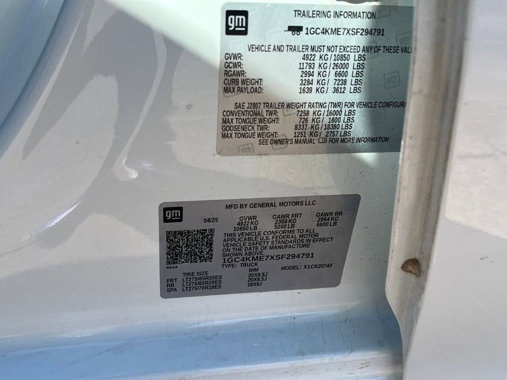 Used 2025 Chevrolet Silverado 2500 Custom w/ Custom Convenience Package image 28