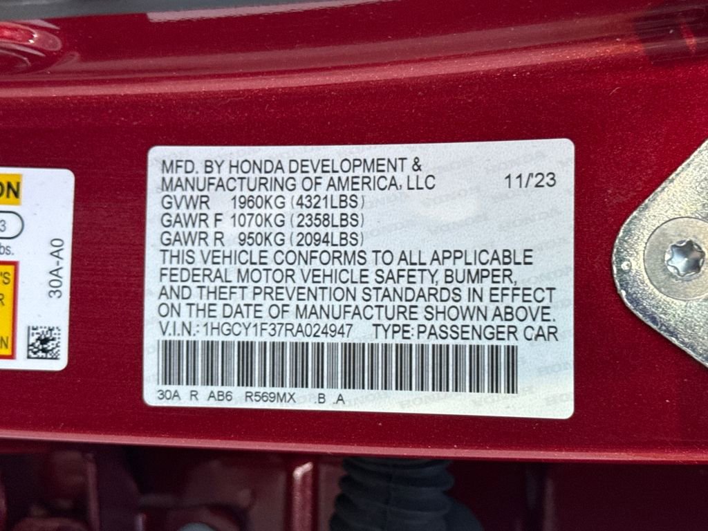 Used 2024 Honda Accord EX image 29